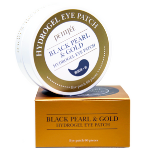 Black Pearl & Gold Hydrogel Eyepatch