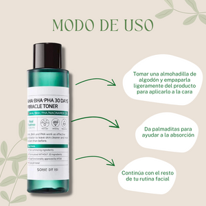 AHA BHA PHA 30 Days Miracle Toner