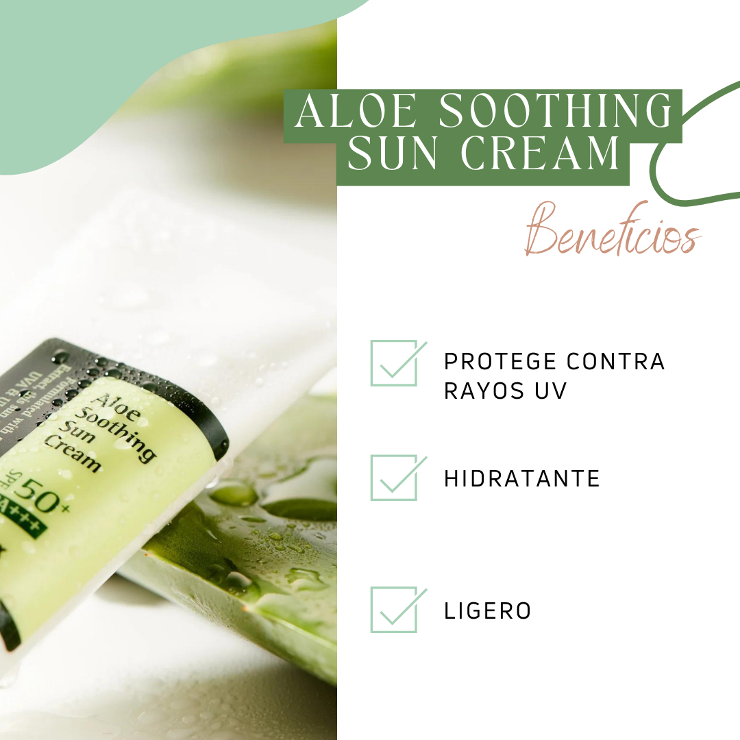 Aloe Soothing Sun Cream SPF50+ PA+++
