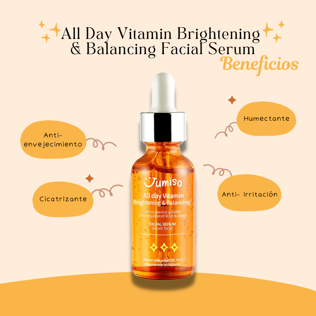 All Day Vitamin Brightening &amp; Balancing Facial Serum