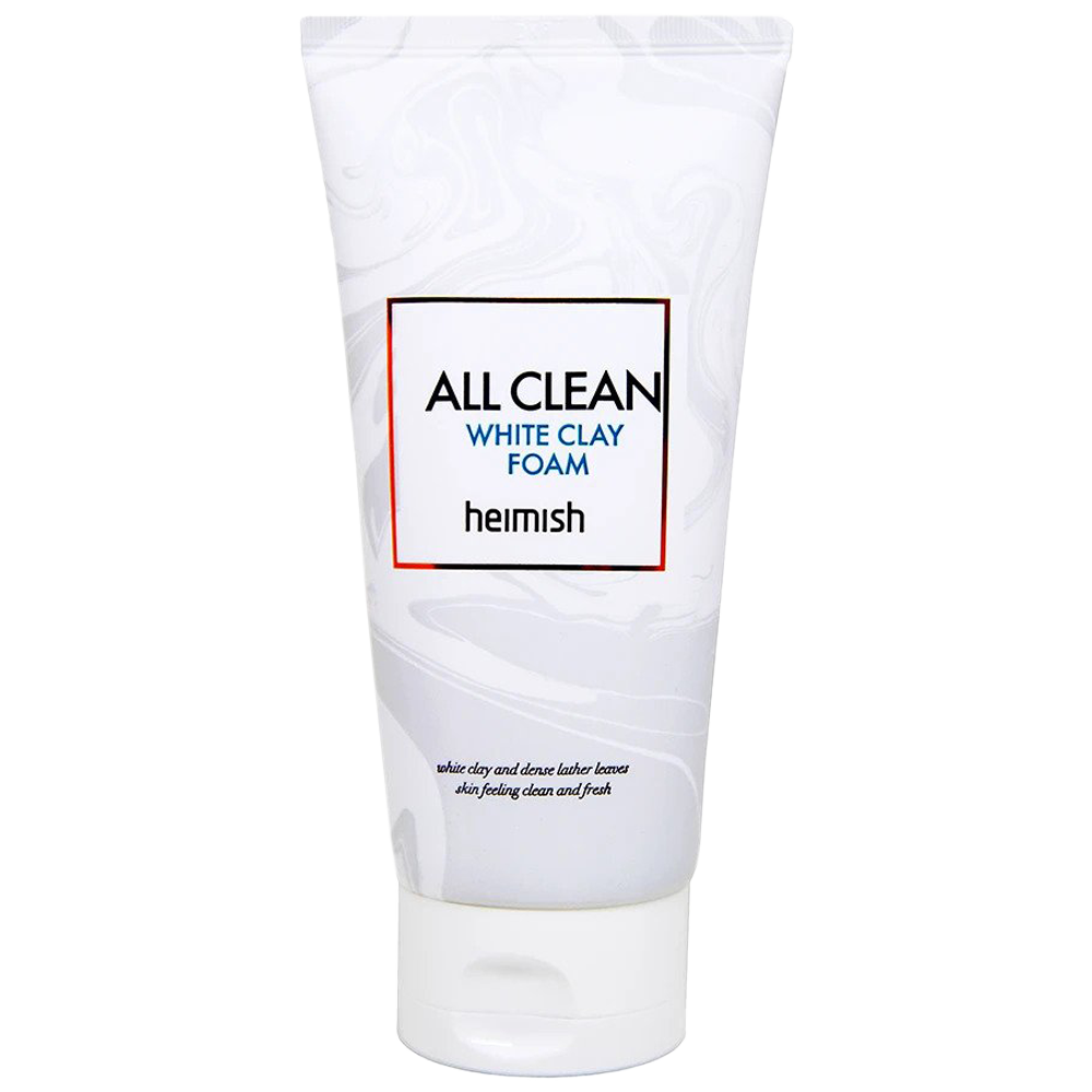 Espuma de limpieza facial con arcilla blanca y aceite de lavanda - Heimish  All Clean White Clay Foam