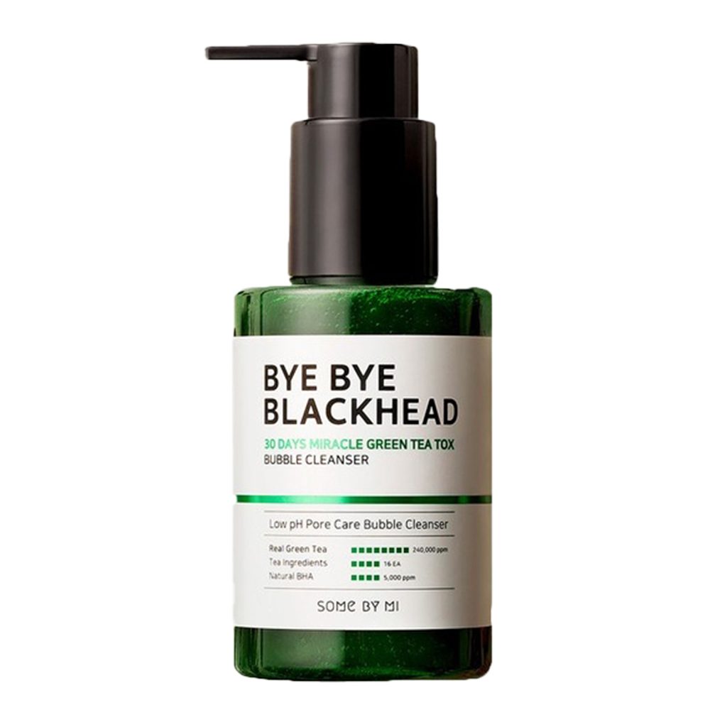 BYE BYE BLACKHEAD 30 DAYS MILACLE GREEN TEA TOX BUBBLE CLEANSER
