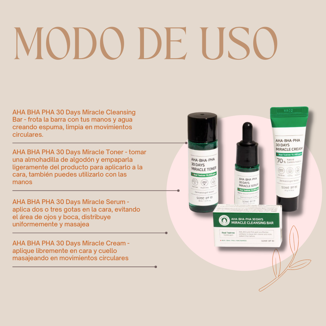 AHA BHA PHA 30 Days Miracle Starter Kit - Noona Korean Beauty