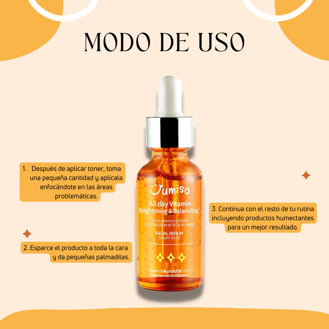 All Day Vitamin Brightening &amp; Balancing Facial Serum